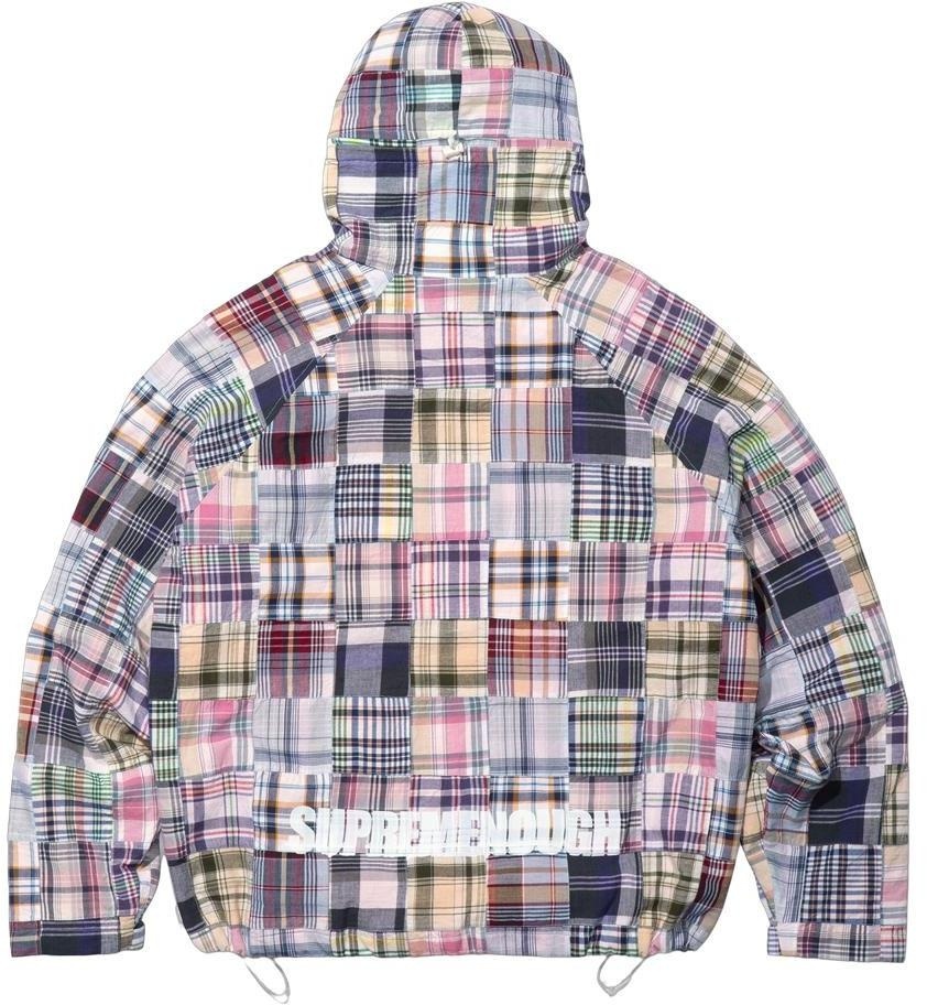 Supreme®/GOODENOUGH Patchwork Madras Hooded Jacket view 16